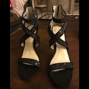 Jessica Simpson strappy heels 10